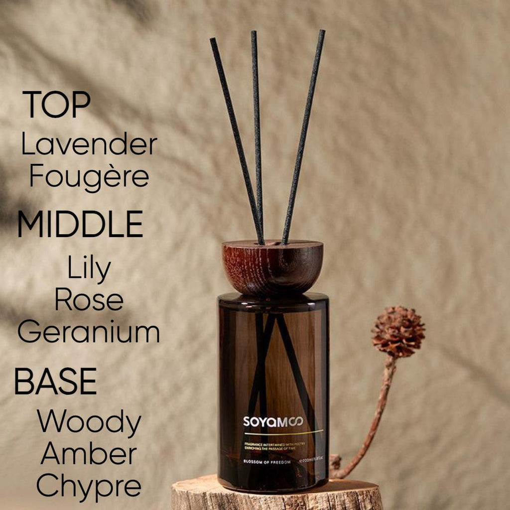 Elegant Oud and Agarwood fragrance diffuser for bedroom ambiance, perfect Valentine's Day or New Year gift