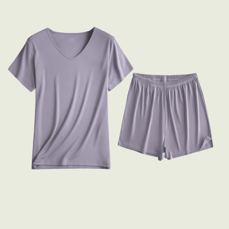 Stylish and comfortable Luxury Women's Loungewear Set, perfect for elevating your at-home moments with sophistication.